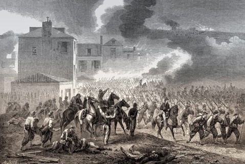 The second Battle of Corinth, American Civil War, October 3–4, 1862, Corinth, Mississippi