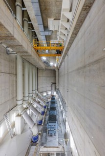 Oberhausen, Ruhr area, North Rhine-Westphalia, Germany - Emscher conversion, new Emscher AKE sewer,