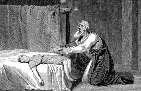 Elijah and the son of the Widow of Zarephath, Books of Kings, Old Testament, Hebrew Tanakh