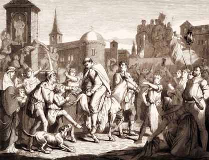 John XVI, c. 945 – c. 1001, was an antipope from 997 to 998, being forced to ride through the
