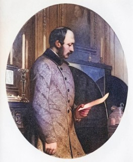 His Royal Highness Albert, Prince Consort in 1861. 1819-1861. engraving by Emery Walker after the