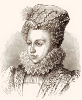 Margaret of Valois, 1553 – 1615, a French princess of the Valois dynasty, queen consort of Navarre