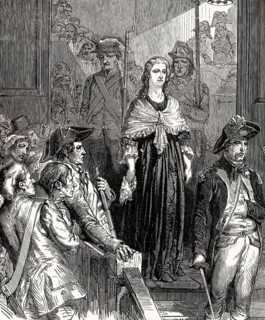 Execution of Marie Antoinette or Maria Antonia Josepha Johanna, 1755, 1793, Queen of France