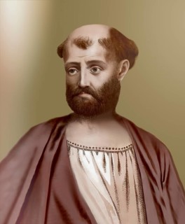 Pope Alexander I, Alessandro I, Bishop of Rome from c. 107 to his death c. 115, digitally edited