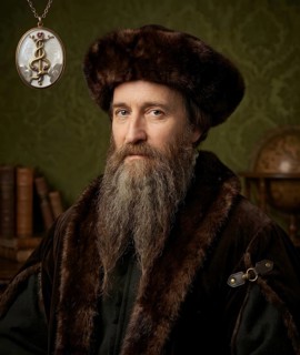 Hans Lufft, Luther's Bible printer, symbolic image historical figure, Bible, evangelism,