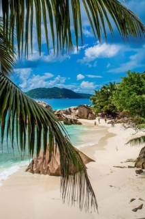 Anse Severe beach, La Digue, Republic of Seychelles, Indian Ocean