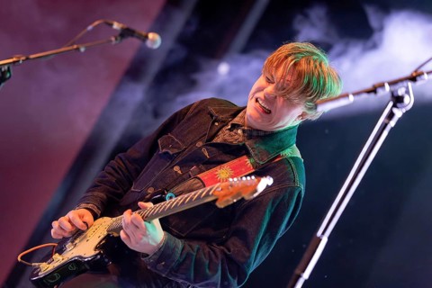 Zac Schulze, guitarist, singer, THE ZAC SCHULZE GANG, blues, band, GB, live, 14.03.2026, Columbia