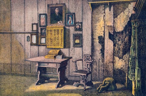 The Luther Room, Wartburg castle, Germany