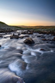 River in the Hardangervidda plateau, Norway