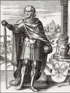 Charles the Bald, 823 – 877, emperor of the Carolingian Empire