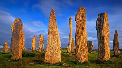 Europe, Scotland, Isle of Lewis, Standing Stones of Callanish, Standing Stones, Outer Hebrides