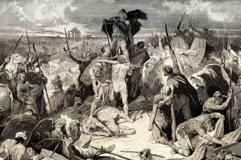 Thorismund, king of the Visigoths, after the Battle of the Catalaunian Plains