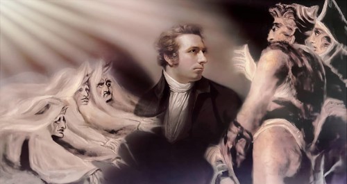 Henry Fuseli or Johann Heinrich Füssli, 1741 – 1825, Swiss painter, draughtsman and writer,