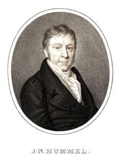 Johann Nepomuk Hummel (14) (November 1778 to 17 October 1837), an Austrian composer and pianist,