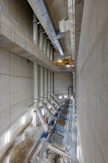 Oberhausen, Ruhr area, North Rhine-Westphalia, Germany - Emscher conversion, new Emscher AKE sewer,