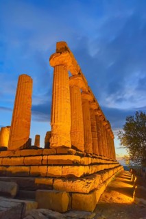 Temple of Juno, Valley of Temples, Agrigento, Sicily, Italy