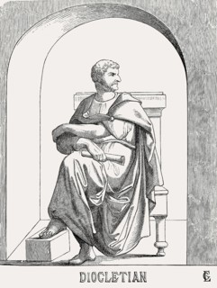 Diocletian or Diocles, 244–312, Roman emperor from 284 to 305
