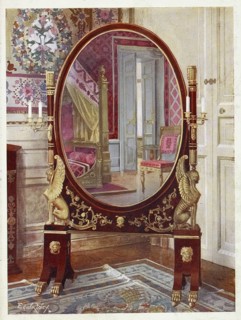 Furniture at the turn of the century 1900, Psyche and bed of Napoleon I (1910, 1911), Psyché and