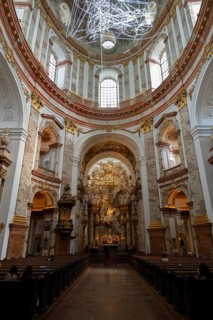 Karlskirche, domed hall, Vienna