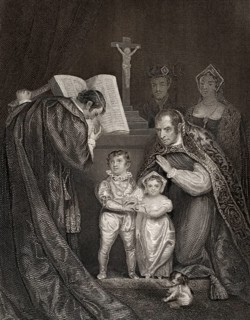 Die Hochzeit von Lady Anne Mowbray mit Richard von Shrewsbury, Herzog von York, St. Stephen's