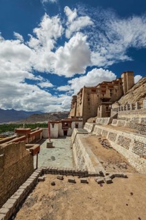 Leh palace. Ladakh, Jammu and Kashmir India