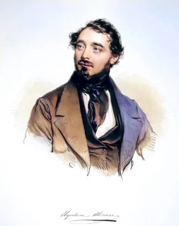 Napoleone Moriani (1806-1878), Italian opera singer, Historical, digitally restored reproduction