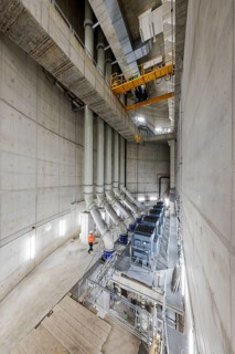 Oberhausen, Ruhr area, North Rhine-Westphalia, Germany - Emscher conversion, new Emscher AKE sewer,