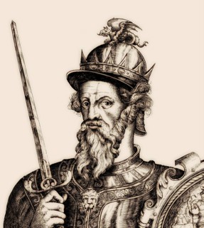 William I, ca. 1028, 1087, known as William the Conqueror, the first Norman King of England