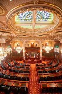 Springfield, Illinois, The House of Representatives chamber in the Illinois state capitol building