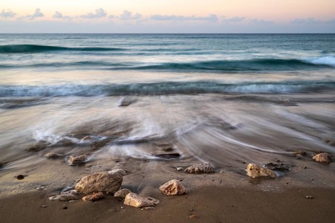 Sunrise on the coast near Mirbat, Oman