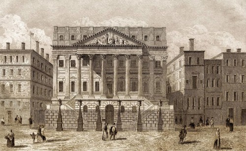 Mansion House, die offizielle Residenz des Oberbürgermeisters von London, 18.