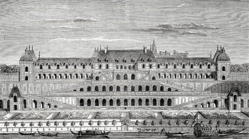The Château de Saint-Germain-en-Laye, near Paris, France, 19th century