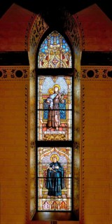 Saint Paul of the Cross cathedral, Stained Glass windows, Rousse, Bulgaria
