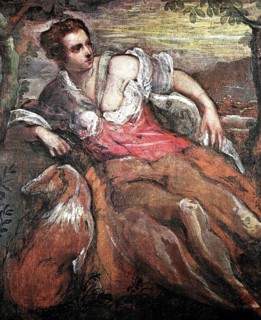 An Allegory of Fidelity, painting by Domenico Tintoretto, proper name Domenico Robusti (b. 27