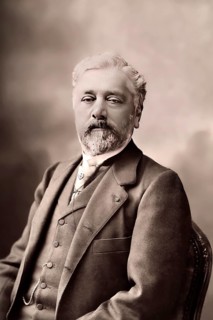 Alexandre Gustave Eiffel, 1832 – 1923, French engineer, after a photograph by Braun & Co
