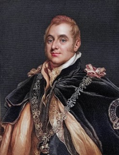 Henry Charles Somerset, 6th Duke of Beaufort 1766-1835, engraved by TADean after T. Phillips. From