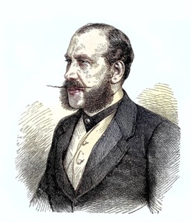 Carlos Marfori y Callejas (1821-1892), Spanish politician, Historical, digitally restored