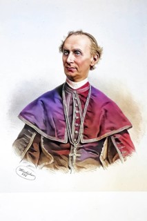 Wenceslas Zoic, Bishop of Zengg (Senj), c. 1855, Historical, digitally restored reproduction from a