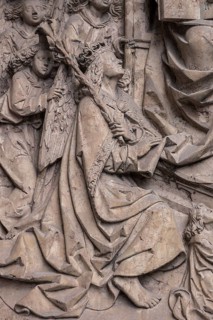 Detail of the epitaph named after Kunz Horn, one of the richest citizens of Nuremberg around 1500,