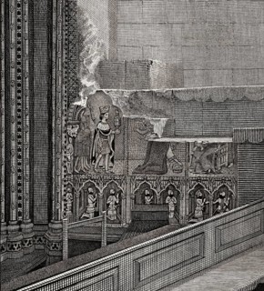 St Stephen's Chapel, old Palace of Westminster, London, England, United Kingdom