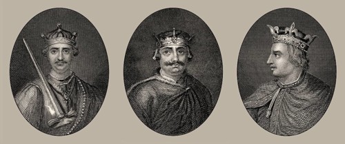Könige von England, Wilhelm I., Wilhelm II., Heinrich I., 11. und 12. Jahrhundert, Haus der