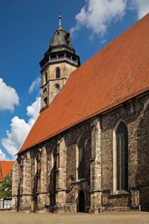 St. Blasius or Blasius Church, Gothic hall church in the centre of the old town, Hannoversch