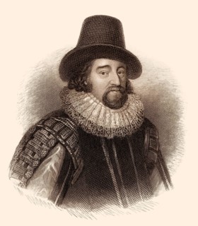 Francis Bacon oder Baron Baco of Verulam, 1561 - 1626, englischer Philosoph, Staatsmann und