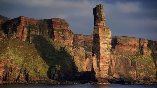 Europe, Scotland, Great Britain, England, landscape, surf pillars, Old Man of Hoy, Orkney Islands