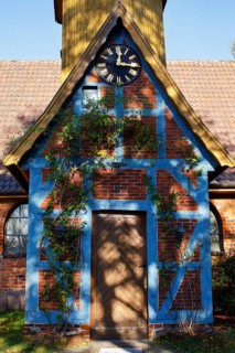 Historic St. John's Chapel, European Route of Brick Gothic, Adendorf, Lüneburg County, Lower
