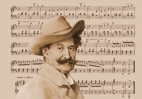 Johann Baptist Strauss II, 1825 – 1899, Austrian composer and violinist, 1879, digitally edited
