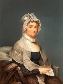 Abigail Smith Adams, 1744 - 1818, the wife of John Adams, the second President of the United States