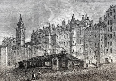 The Edinburgh City Guard House, High Street, Royal Mile, Edinburgh, Scotland, 19th century