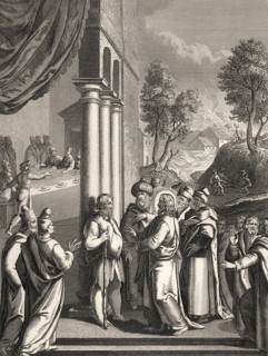 The Healing of a paralytic at Bethesda at the Lions' Gate, Jerusalem, New Testament, steel