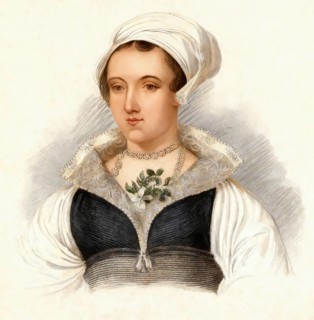 Lady Jane Grey, 1536 - 1554, briefly Queen of England, nicknamed Nine Days Queen or Queen of